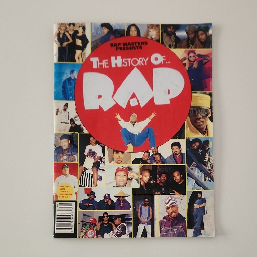 Rap Masters Presents The History Of Rap April 1994 Hip-Hop Culture Magazine